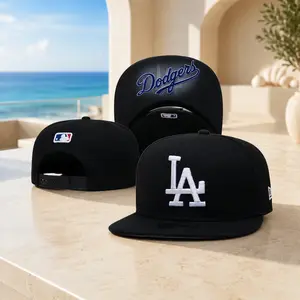 New era West Coast LA Monogram Snapback Collection | Premium Structured High Crown Flat Brim Hat | Multi Color Urban Streetwear Gear new