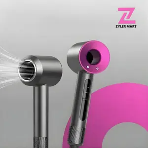 Zyler Hair Dryer Leafless Dryer Personal Care Negative Ion Tool Constant Anion Electric Hair Dryers for Fast Drying & Smooth Results Youth