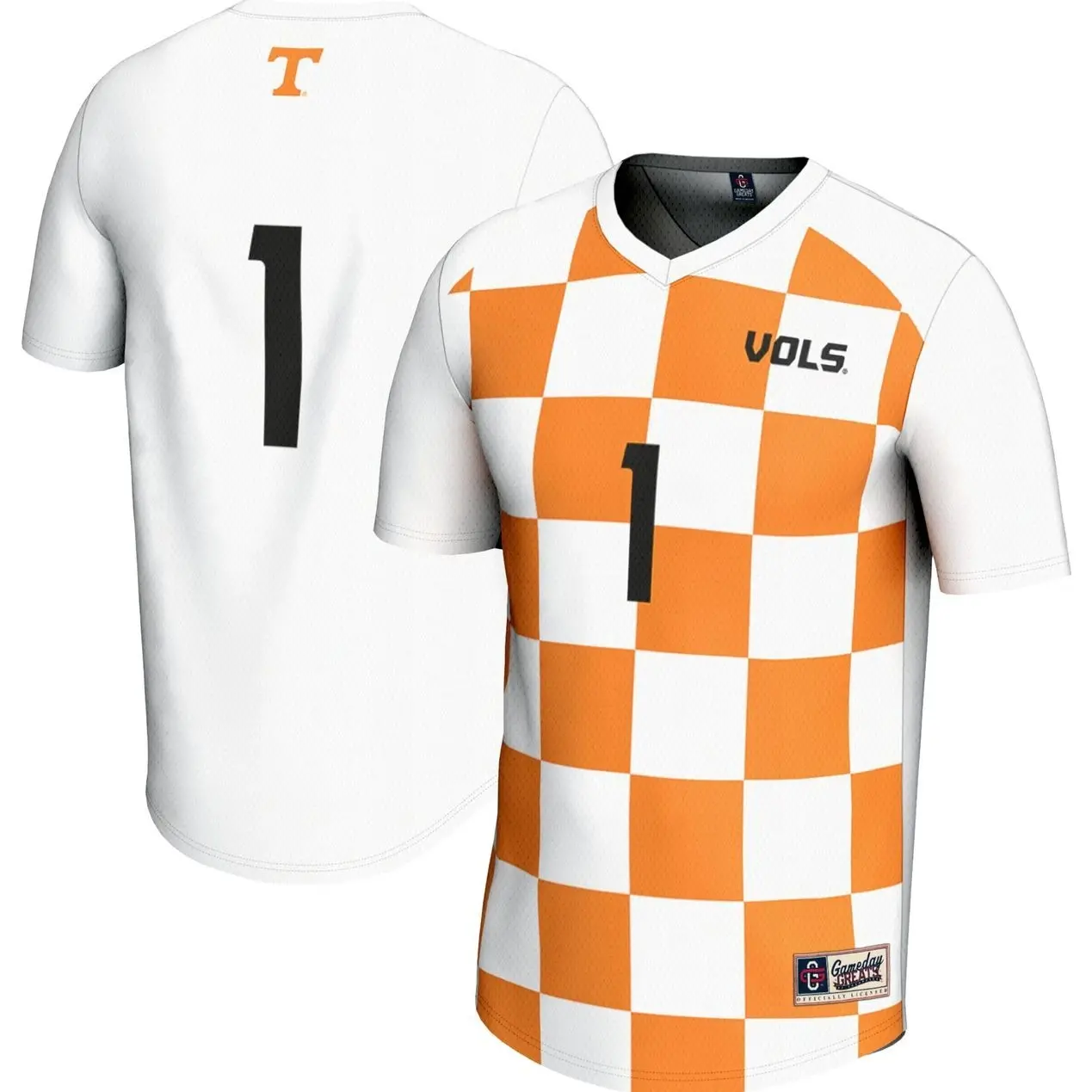 Men Tennessee State Volunteers College GameDay Greats Unisex Soccer Fashion Jersey - White