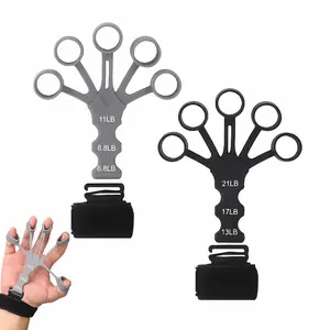 Hand Grip Strengthener Adjustable Resistance Finger Bands for Hand Exercise Flexibility and Training