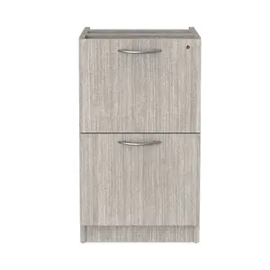 Alera ALEVA542822GY 2 Drawers Valencia Series Full Pedestal File Cabinet, Gray