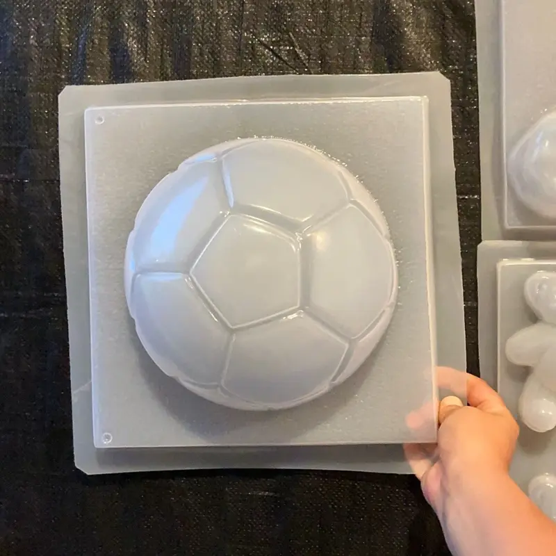 Soccer ball mold, jello mold