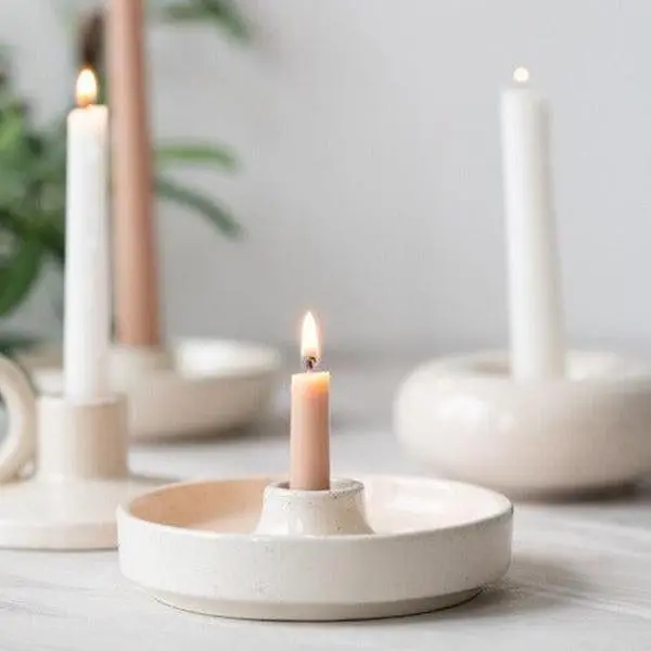 Modern Ceramic Candle Holder