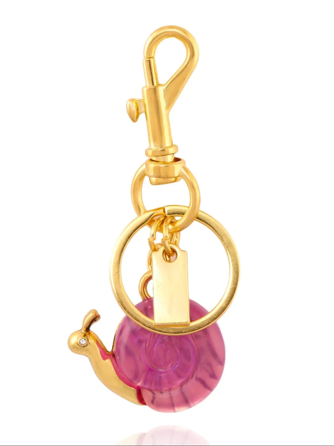 Cute Snail Design Keychain, Fashionable Keychain for Women & Men, Trendy All-match & Exquisite Keychain for Birthday Gift, Stylish Keychain, Stylish Keyring