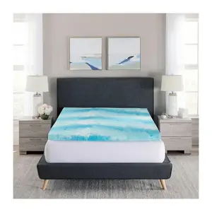 Bodipedic 3" Gel Swirl Memory Foam Mattress Topper, Cal King