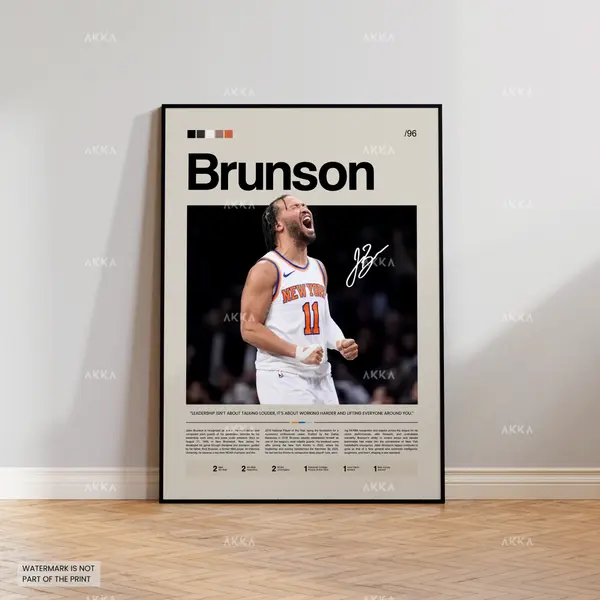 Jalen Brunson - New York Knicks poster
