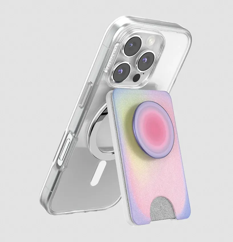 popsockets Aura  MagSafe Kick-Out PopWallet+ & Stand