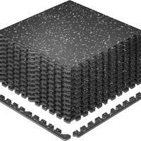 12 Pieces Black with Grey Dot