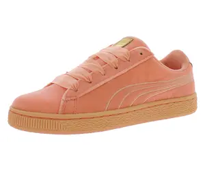 Puma Basket Classic Velour Jr Casual Girls Shoe
