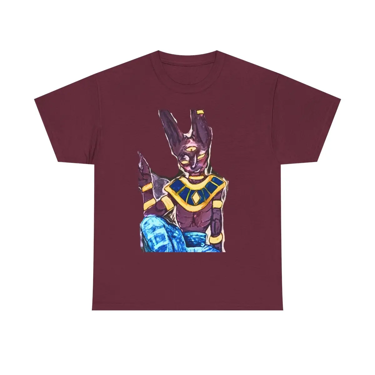 Beerus Art by Brigit Unisex Heavy Cotton Tee
