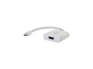 C2g Mini Displayport To Hdmi Active Adapter Converter 4K 30Hz - White