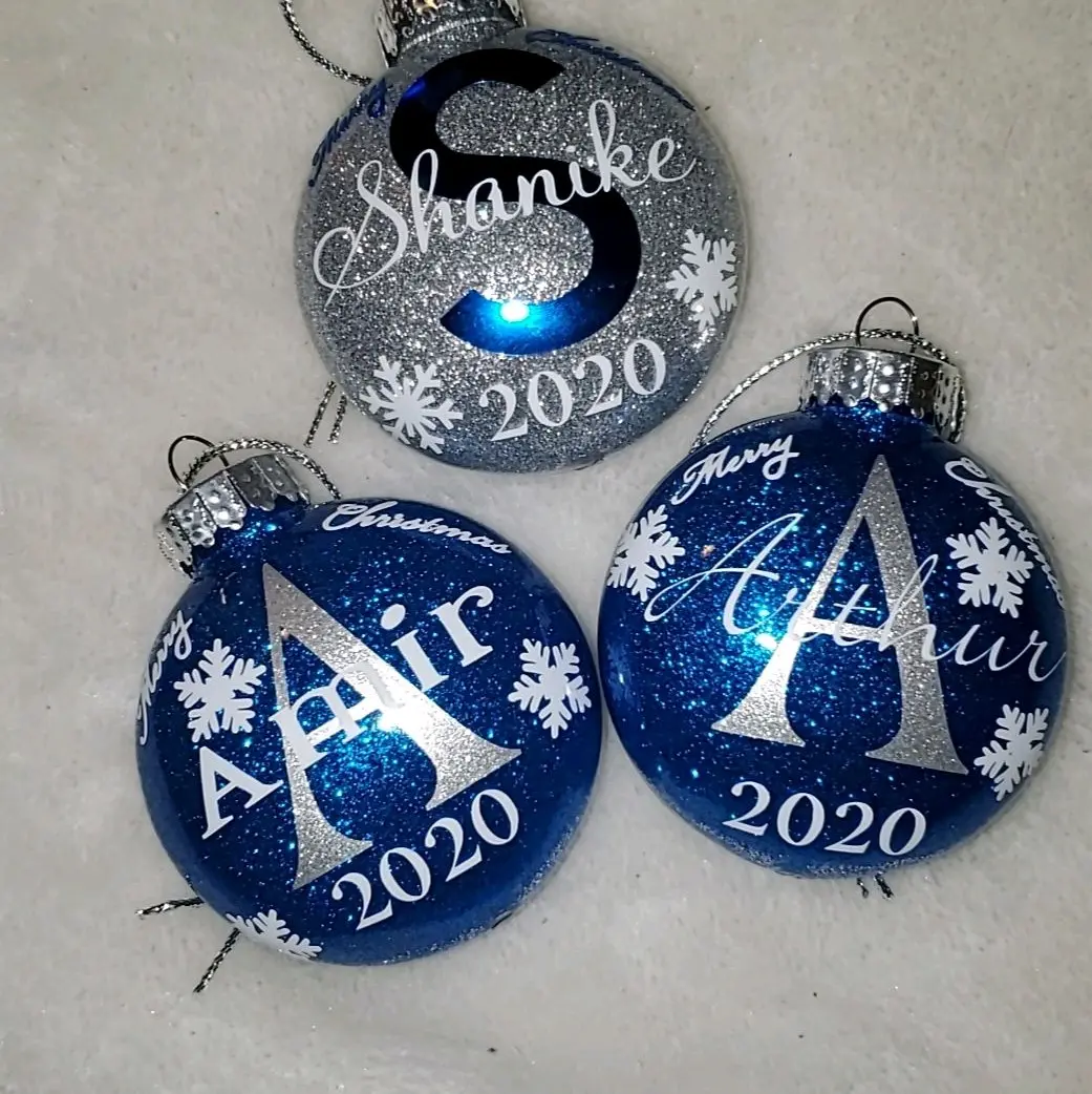 LETTER & NAME ORNAMENTS