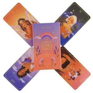 The Lovely Ladies Tarot Cards A 78 Deck Oracle English Visions Divination Edition Borad Playing Games
