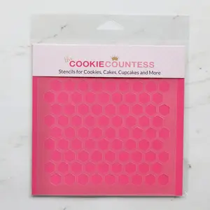 HONEYCOMB PATTERN STENCIL