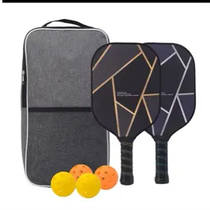 Pickleball Set with 2 Paddles, 4 Balls, and a Carry Bag for Outdoor Sports