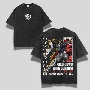 Wing Gundam ZERO XXXG-00W0 Graphic T-Shirt – Premium Cotton Tee, Unisex Fit, Anime Mecha Fan Favorite, Bold Colors, All Sizes – Trending Streetwear for Gundam Enthusiasts & Collectors