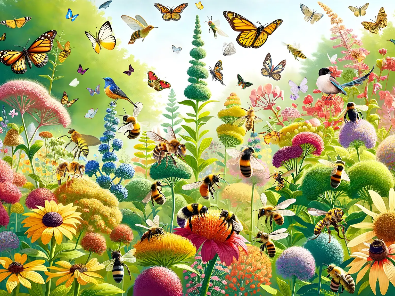 HUADADA 1000 Adult Puzzles, Fortune from All Directions, Home Decoration for Holiday Gifts, Family Games, Grandparents Brainstorming jigsaw puzzle