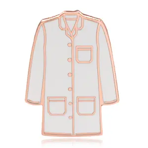 Lab Coat Hard Enamel Pin