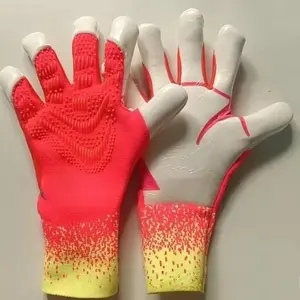 Football Professional Adult Children's Latex Finger Free Comfortable Breathable Wear Resistant Thickened Goalkeeper Gloves Goalkeeper