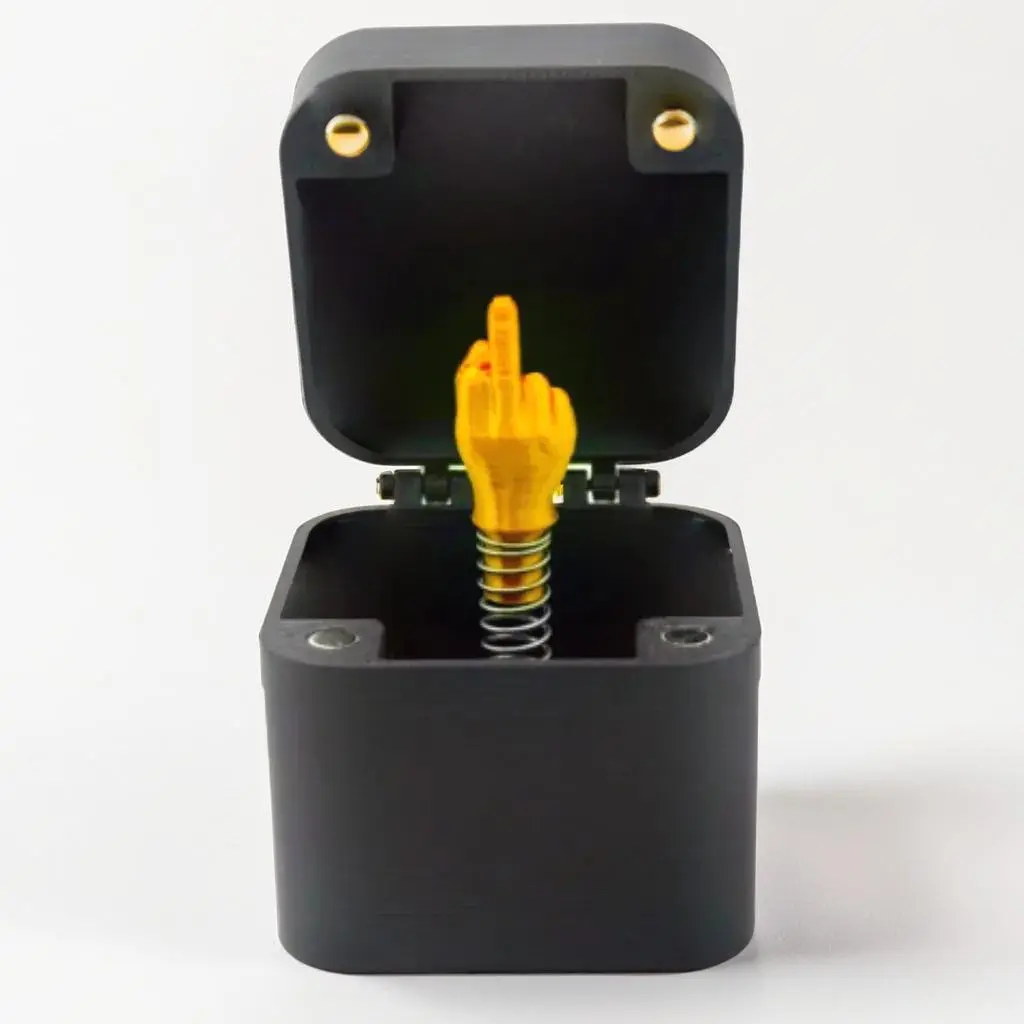 Hand Gift Finger in a Box - Amusing Present for Adults, Friends Perfect for Christmas, Parties or Pranks