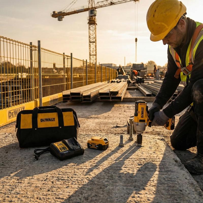 DEWALT DCF900 Impact Wrench 1/2" Inch High 20V Torque With Hog Ring Anvil  Brushless Cordless Wrench Dewalt Power Tools