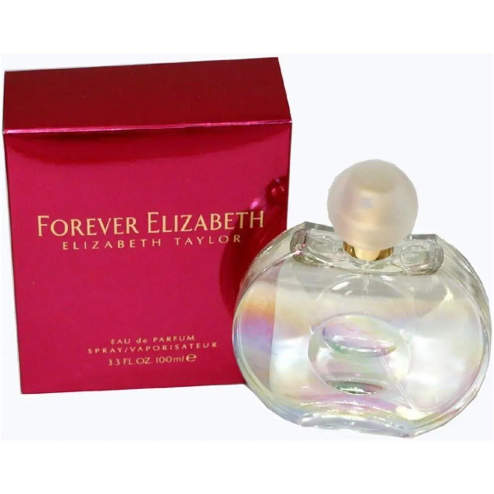 Elizabeth Taylor Forever Elizabeth Women's Floral Eau Perfume Spray, 3.4 fl oz, with Dewberry & Jasmine Amber Notes, Casual Boxed Bottle Fragrance, New in Box, Floral Fruity Fragrance, Signature Scent, Casual Wear
