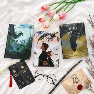 Fourth Wing Xaden's POV Book Hardcover Edition, Dragon Fantasy Book Set, Collector Edition Aesthetic BookTok, Gift For Book Lovers