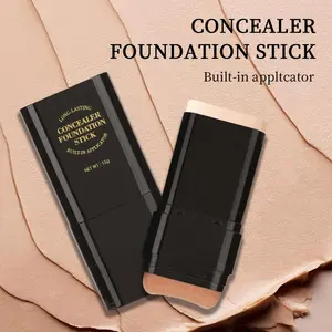 6-color Dual - Ended Eraser Foundation Stick -Multi - Use Concealer & Highlighter for Acne Marks , Nose Contour Flawless Makeup Finish - Versatile Cosmetic Tool , daily gift