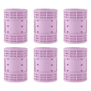 VOCOSTE Convenient Heatless Voluminous Hair Rollers for Women 2.64"x1.73" 6pcs