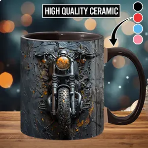 Rider Season Coffee Mug Biker Ceramic Coffee Mug Gift - bik5151