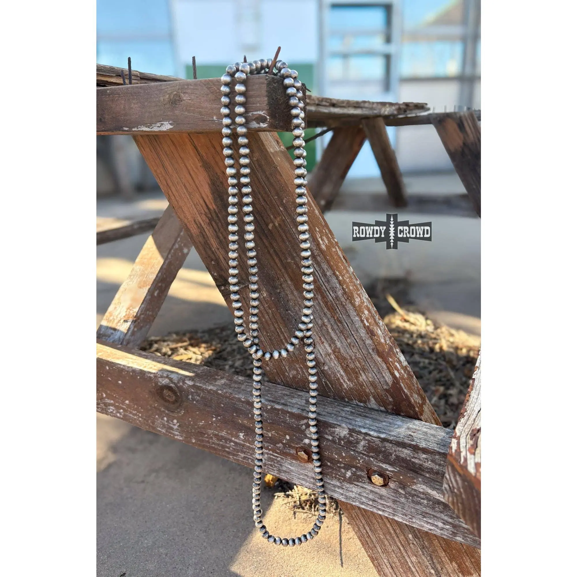 Rowdy Crowd Clothing - Buckaroo Pearl Necklace