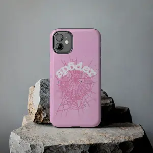 Sp5der Pink Hypebeast Tough Phone Cases, Collection Case for iPhone 15 14 13 12 11 Pro Max, Mini, Plus, iPhone Xs, XR, Xs Max, 8, 7 Plus, Gift For Her