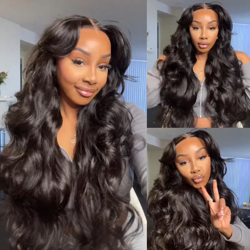 Geeta Hair Pre Bleached Loose Wave Glueless Wigs Pre-Cut 4x6 HD Transparent Lace 13x4 Lace Front Human Hair Wigs#TikTokShopBackToSchool