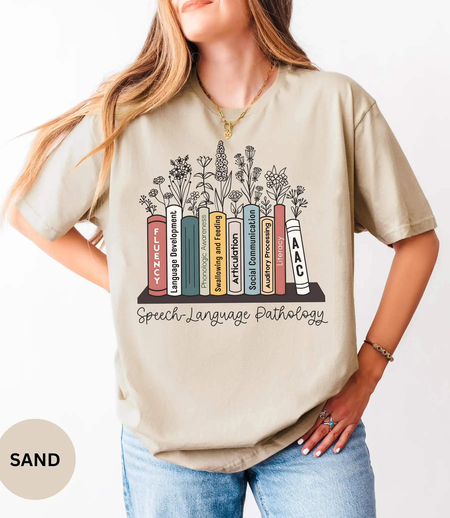 Speech Therapy T-Shirt / Sweatshirt & Hoodie, Gift for Speech Therapist t-shirt,  Speech Language Pathology Cotton Fabric