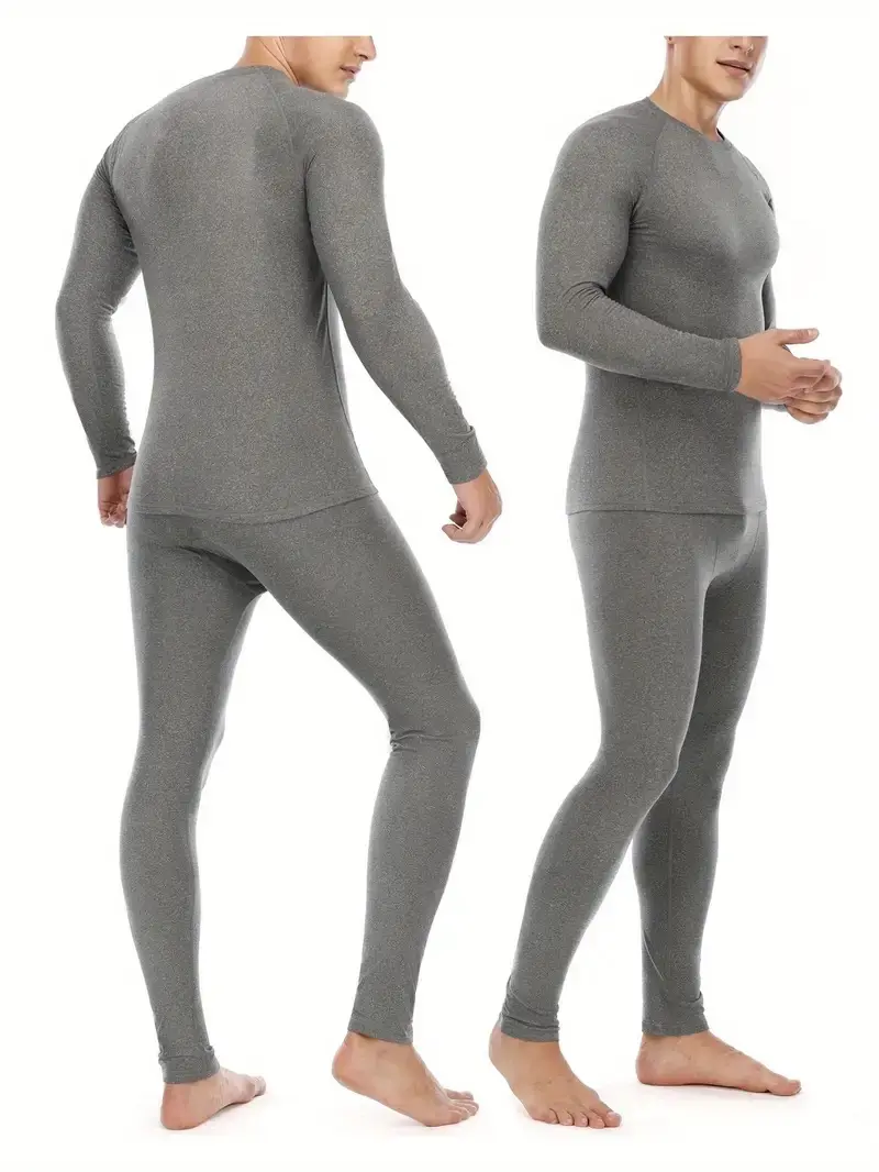 Thermal Set outdoor sports warm base set comfortable top high stretch leggings Warm underwear set autumn and winter thermal underwear