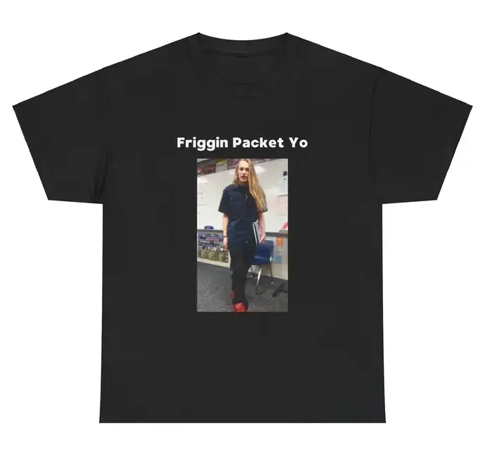TikTok Shop Deals Funny Meme Graphic T-Shirt (Viral) — “Friggin’ Packets Yo” Summer Outfits