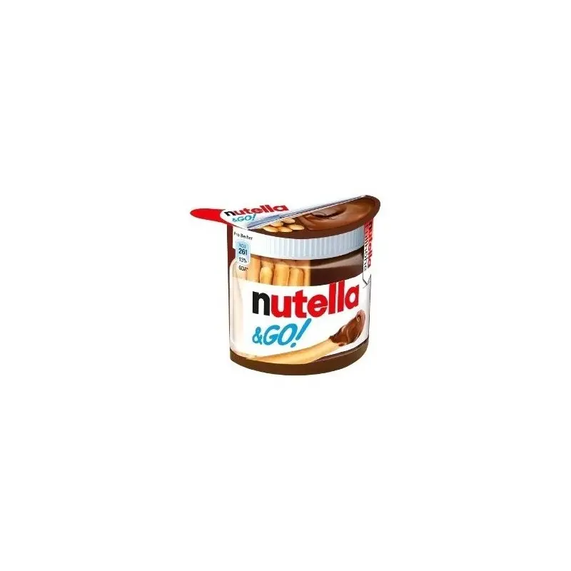 NUTELLA & GO 16/1.8oz - Delicious Snack Hazelnut Flavor