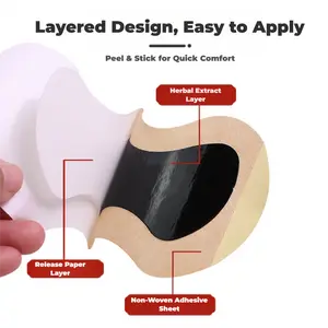 Natural Sugar Support Herbal Patches for Daily Balance 10 pcs box with 15 kinds of Chinese medicine and Acupoint application