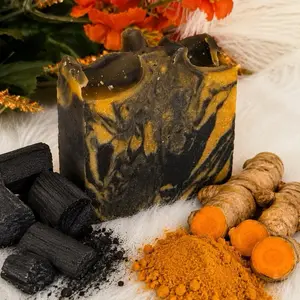 Soap turmeric & chabon natural 100%