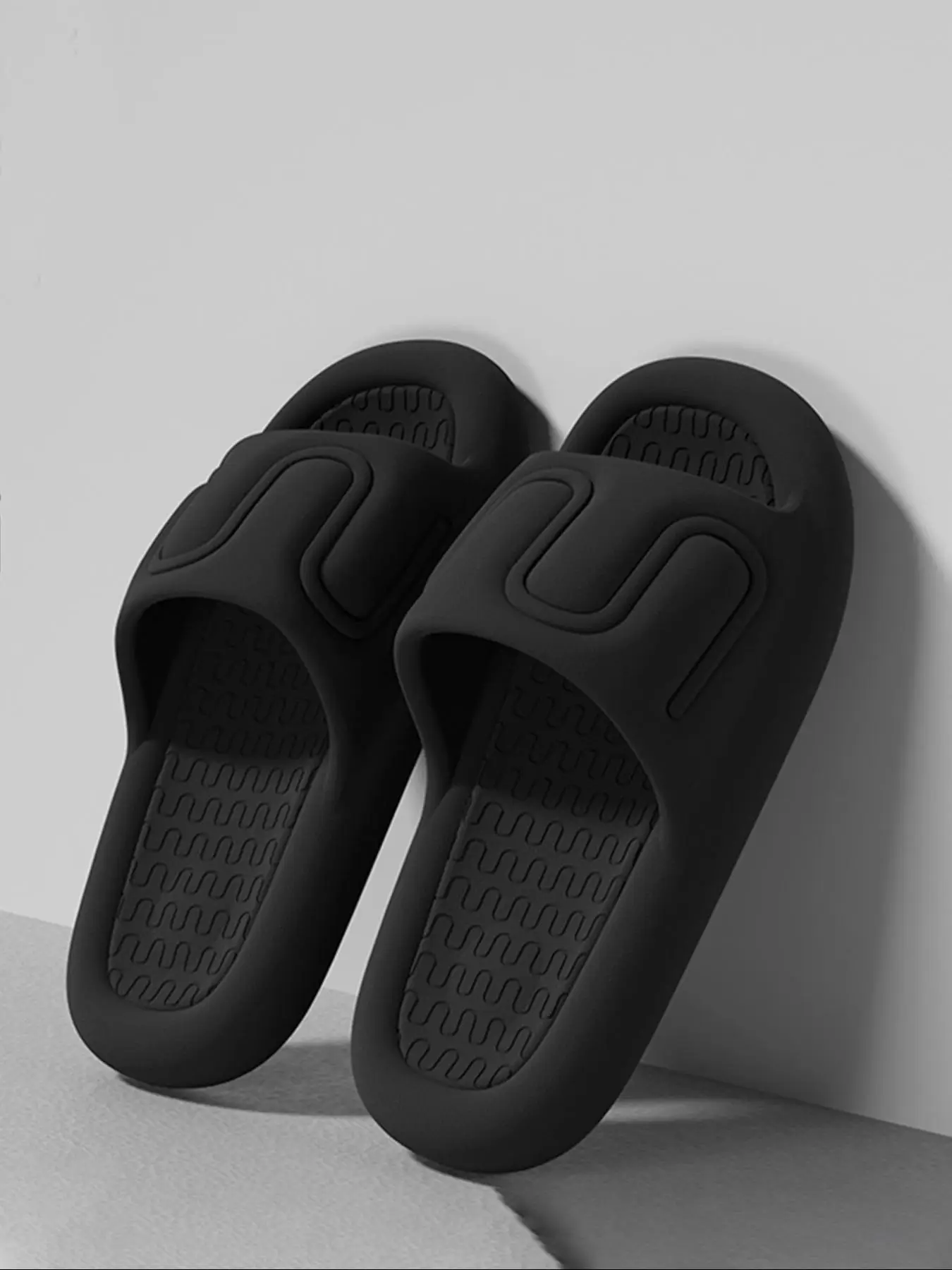 Men's Casual Plain Soft Slippers, Non-slip Home Slippers, Comfortable Silent Anti-slip Slippers for Indoor & Outdoor Use for Men