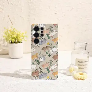Cute Rabbit Phone Case, Kawaii Animal Cover, Soft Pastel Aesthetic Protective Design Case