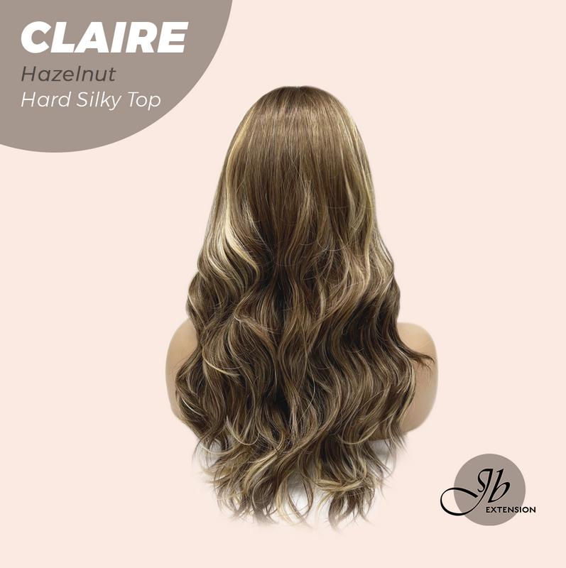 JBEXTENSION 22 Inches Scalpiana 3.5X4 Hard Silky Top Natural Scalp Effect Fashion Women Wig CLAIRE SILKY TOP