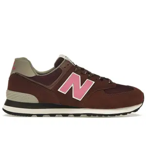 New Balance Men's 574 Brown Pink, from StockX