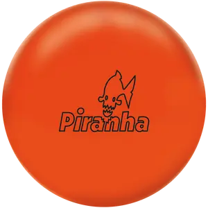 Columbia 300 Piranha Solid Bowling Ball - Vibrant Orange