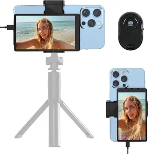 5" Phone Vlog Selfie Monitor Screen, for Live Streaming, for iPhone & Android