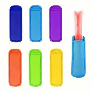 3/6pcs/set Popsicle Holder Bags Popsicle Sleeves Ice Pop Sleeves Reusable Ice Freezer Protective Cover