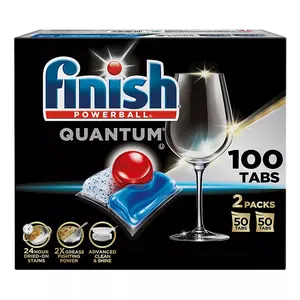 Finish Quantum Dishwasher Detergent Tablets, 100 ct.