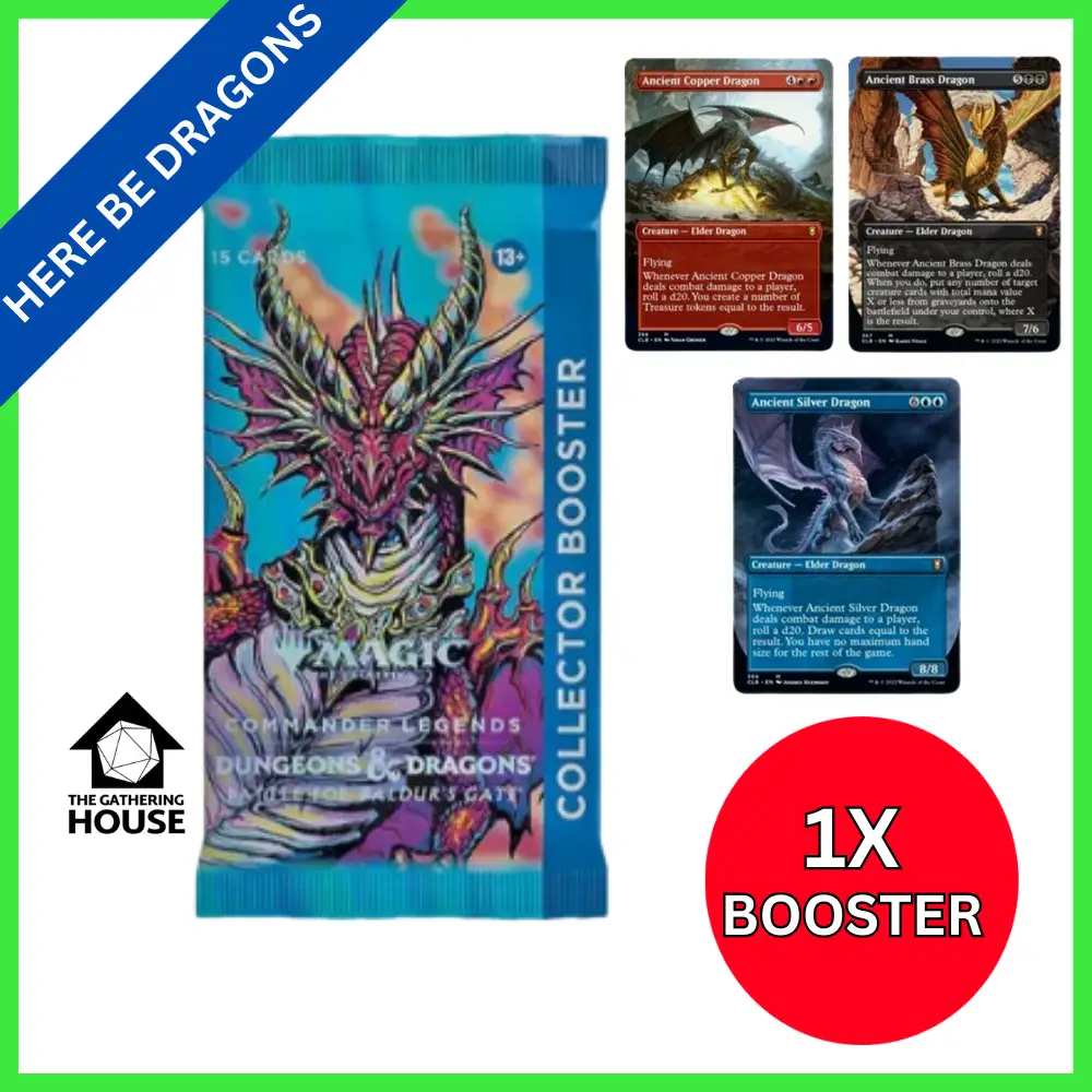 1X or 3X - Commander Legends: Battle for Baldur's Gate - Collector Booster Pack - (CLB) MTG - Magic the Gathering