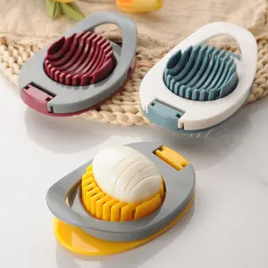 Creative Egg Slicer, Stainless Steel Wire Egg Cutter, Fruit Kiwi Strawberry Slicer, Kitchen Gadget, Utensils, Kitchenware, Easy to Use, Durable Design