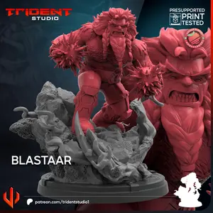 Blastaar - Marvel: Crisis Protocol Proxy | Trident Studios